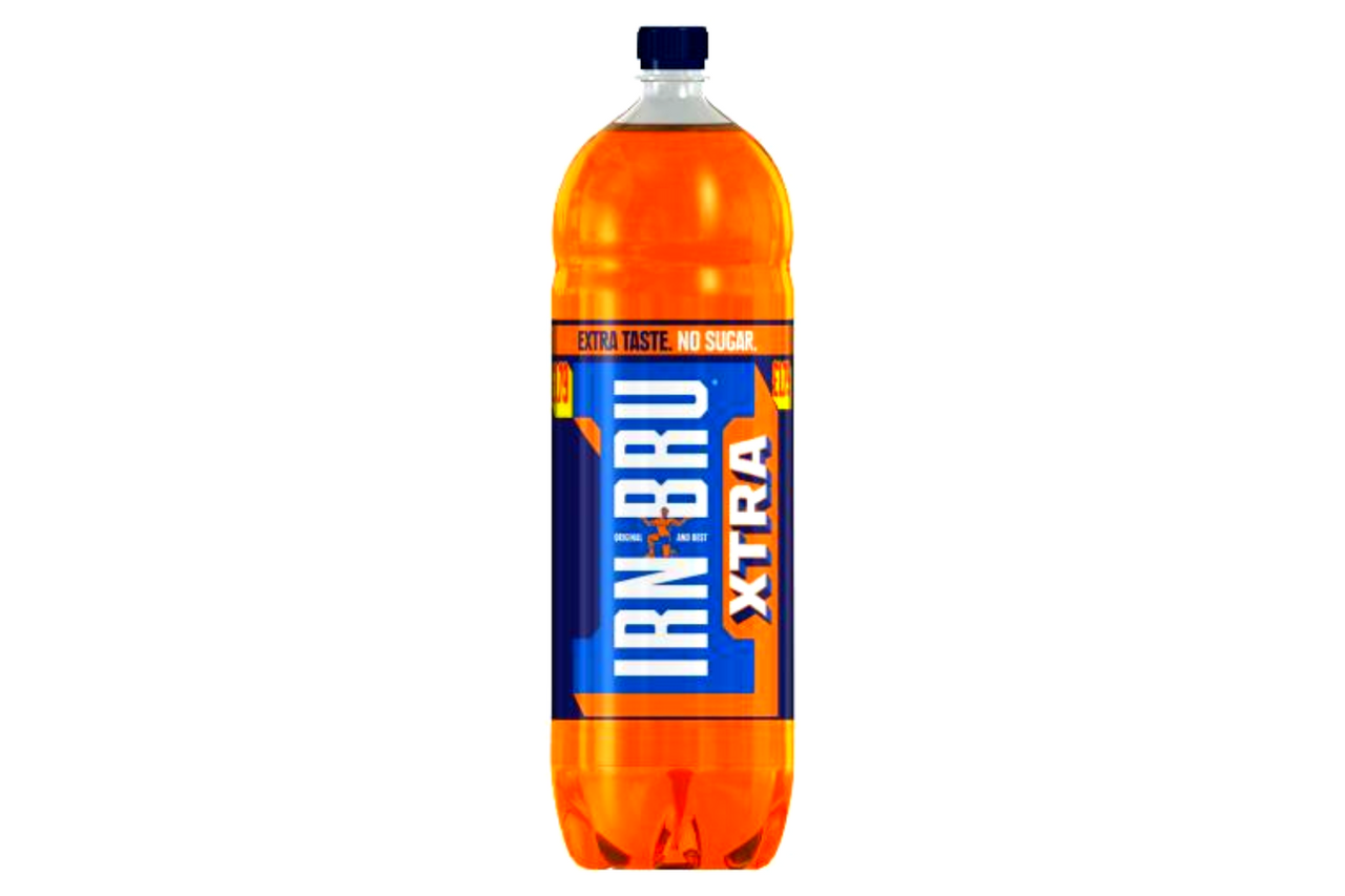 IrnBru Xtra No Sugar 2 Litre Best Before it's Gone Ltd